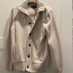 Men’s beige cardigan